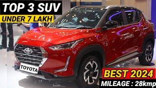 Best SUV Under 7 Lakh In India | Top 3 SUV Under 7 Lakh Budget India 2024