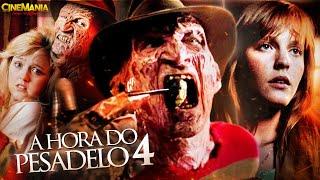 O Freddy Krueger MAIS SÁDICO E BIZARRO?! O Clássico A HORA DO PESADELO 4 (1988) - Review do Maníaco