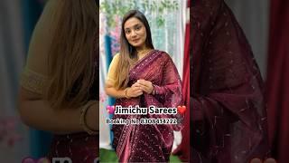 ️Jimichu Sarees New Collection  ️ New fancy Saree Designs Live|#paithani #saree #designersaree