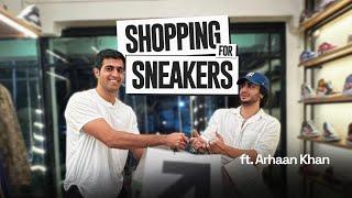 ARHAAN KHAN SHOPS for SNEAKERS