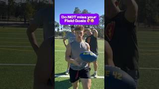 Do NOT miss your Field Goals #game #football #sports #funny #fieldgoals