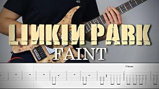 LINKIN PARK - FAINT | Guitar Cover Tutorial (FREE TAB)