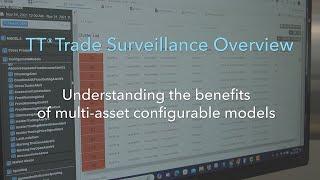 TT® Trade Surveillance Overview: Understanding the benefits of multi-asset configurable models