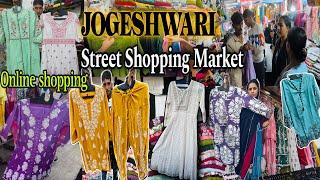 Jogeshwari |Latest Collection In,Chickankari,1 Piece Top,Gown |Street Shopping Market|Vaishali Nagar