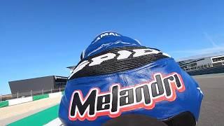 Marco Melandri ON BOARD PORTIMAO YAMAHA R1 FACTORY SUPERBIKE  winter test SBK