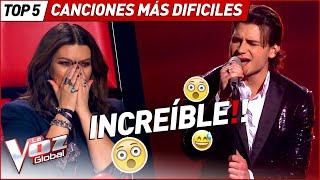 Sorprendieron a todos con estas canciones tan difíciles en La Voz