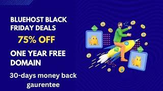 Bluehost Black Friday Deals in 2024: Get Up to 75% Off with a Free Domain