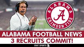 BIG Alabama Football Recruiting News On 3 NEW Commits: Justin Okoronkwo, Zabien Brown & Zykie Helton