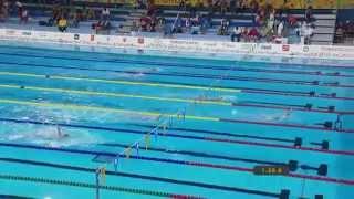 TORONTO 2015 Pan Am Games - Women's 400m Individual Medley - Heat 1- 16 Yr Old Pan Am Record Broken!