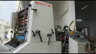 BKI GRAPHICS   KOMORI SPRINT 26  One colour printing machine Sold .