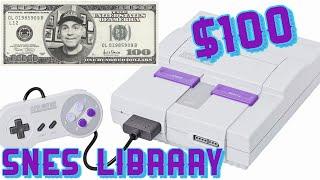 100 Dollar SNES Collection Challenge | Building a SNES Library for a hundo | $100 challenge ￼