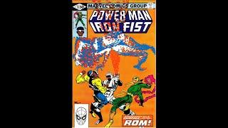 POWERMAN AND IRONFIST #73. A Spaceknight come to town. ROM is here!