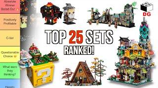 Top 25 Retiring LEGO Investment Sets RANKED | LEGO Investing Podcast Episode 15 w/ KDX Bricks