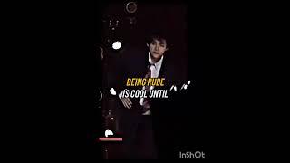 Being rude is cool until || #bts #v #jimin #MafiaQueen-_-