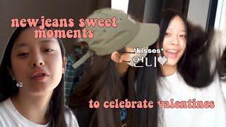 some newjeans moments to celebrate valentines