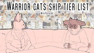 warrior cats ship tier list (with pigeocore and no one else)