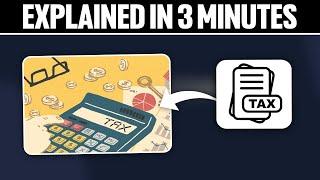 Self Employed Taxes Explained in 3 Minutes 2024!