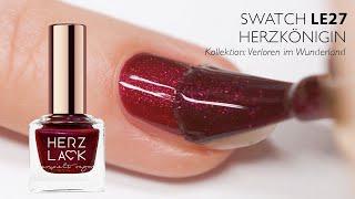 HERZLACK Swatch LE27 - Herzkönigin (Verloren im Wunderland)