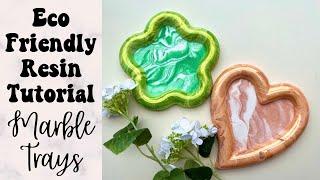 Marble Trays with TotalBoat Razzo - Eco Friendly Resin, Epoxy Resin Alternative
