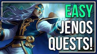 The EASY Way to Complete the Jenos Quests! - Paladins Jenos Gameplay