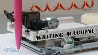 How To Make Homework Writing Machine at Home