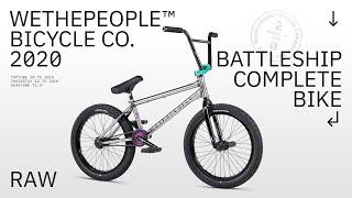 WETHEPEOPLE BMX - BATTLESHIP 2020 Complete Bike