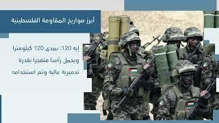 تعرف إلى أبرز صواريخ المقاومة الفلسطينية