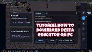 How to download & install Delta Executor On PC/WINDOWS | Best Roblox PC Executor For Roblox Exploit