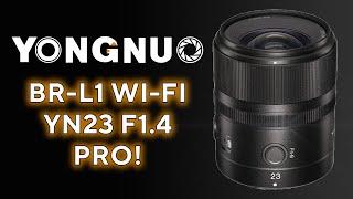 YONGNUO 23mm F1.4 APS C Lens PRO Wi-Fi Z/E/F #Shorts