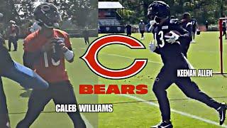 Caleb Williams DROPPING DIMES @ Chicago Bears FULL Training Camp DAY 1 Highlights