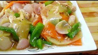 ৩ টি সবজি দিয়ে চিকেন চাইনিজ ভেজিটেবল রান্না Bangladeshi Chinese vegetables Recipe | Vegetables