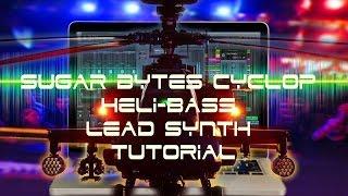 Sugar Bytes Cyclop - Heli-Bass / Wobble Synth - Logic Pro X Tutorial