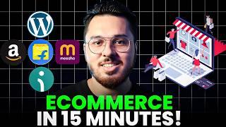 How to Build an Ecommerce Website in 15 Minutes (2025) 