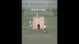 Rishab pant vs mitchel starck #shorts