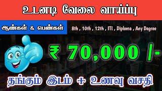 CHENNAI JOB VACANCY 2024 TAMIL | CHENNAI JOBS TODAY OPENINGS | HIGH SALARY JOBS CHENNAI | APPLY NOW