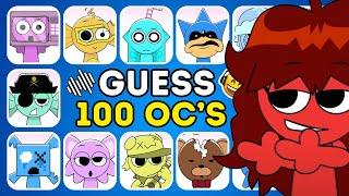 Guess 100 OC Sprunki Characters By VOICE  Aurelia 🪼 Girlfriend  Sonic Exe  Bailey 