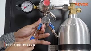 VEVOR Beer Kegerator: Ultimate Dual Tap Draft Beer Dispenser for Perfect Chilled Brews!