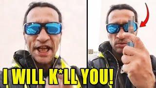 Migrant Threatens Irish Women & Shows His Weapon!