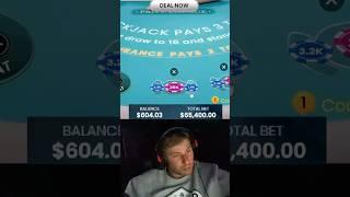GENERATIONAL WEALTH ON BLACKJACK🫢 #blackjack #streamer #xposed #casino