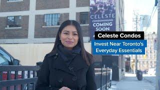 Celeste Condos in Downtown Toronto (Invest Near Everyday Essentials)