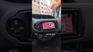 #Toyota_Yaris Installation Ecran Android Camera De Recul