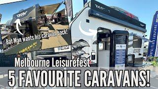 5 Favourite Caravans! | Melbourne Leisurefest 2024