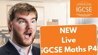 TWO BIG iGCSE Maths Paper 4 Announcements...