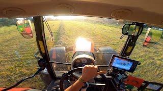 Cab View | Massey Ferguson 7719S Dyna VT | Grass Silage