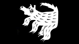 PROCESS OF DRAWING. NFT, black dog, digital art, ipad, procreate