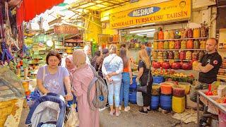 Turkish Market Tour 2022[4k60fps]-Izmir Kemeraltı Bazaars