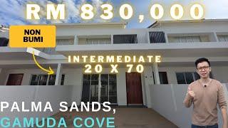 FOR SALE: Palma Sands [2 STORY INTERMEDIATE], Gamuda Cove | BU: 1,824 SQFT | Type A : 20x70