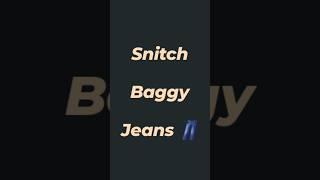 Snitch Baggy Jeans  || baggy jeans #shortsfeed #shorts #snitch #jeans #jeanshorts