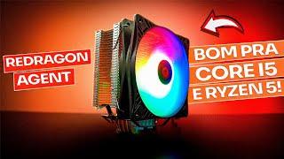 Esse AIR COOLER é PERFEITO para os RYZEN 5 e os CORE I5!!!