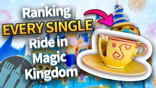 Ranking EVERY SINGLE Ride in Magic Kingdom